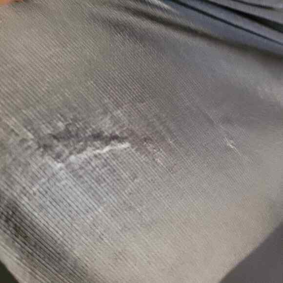 Micahel Kors size S womens tunic top lightweight semi-sheer ribbed zipper - Picture 3 of 12